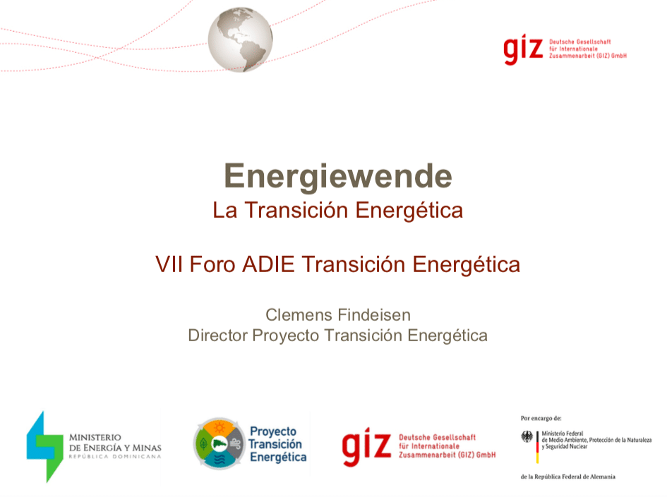 Transición Energética GIZ - Clemens Findeisen